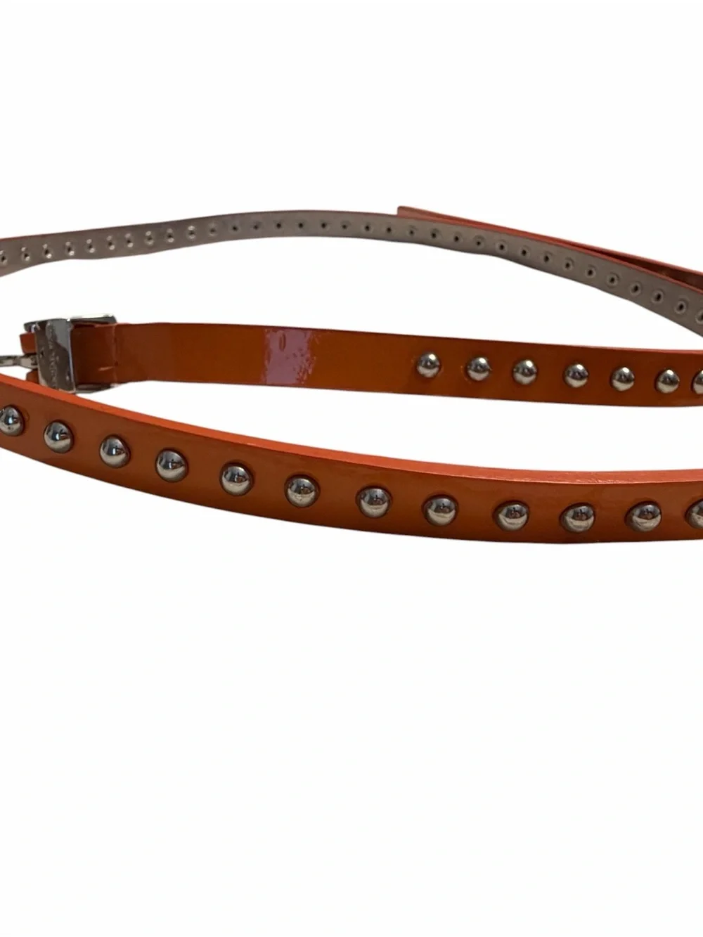 Three belts for one! Slim women’s orange belt and two designed black belts! XL
